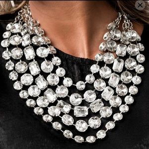 Irresistible Zi Collection Paparazzi Rhinestone Necklace